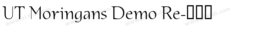 UT Moringans Demo Re字体转换